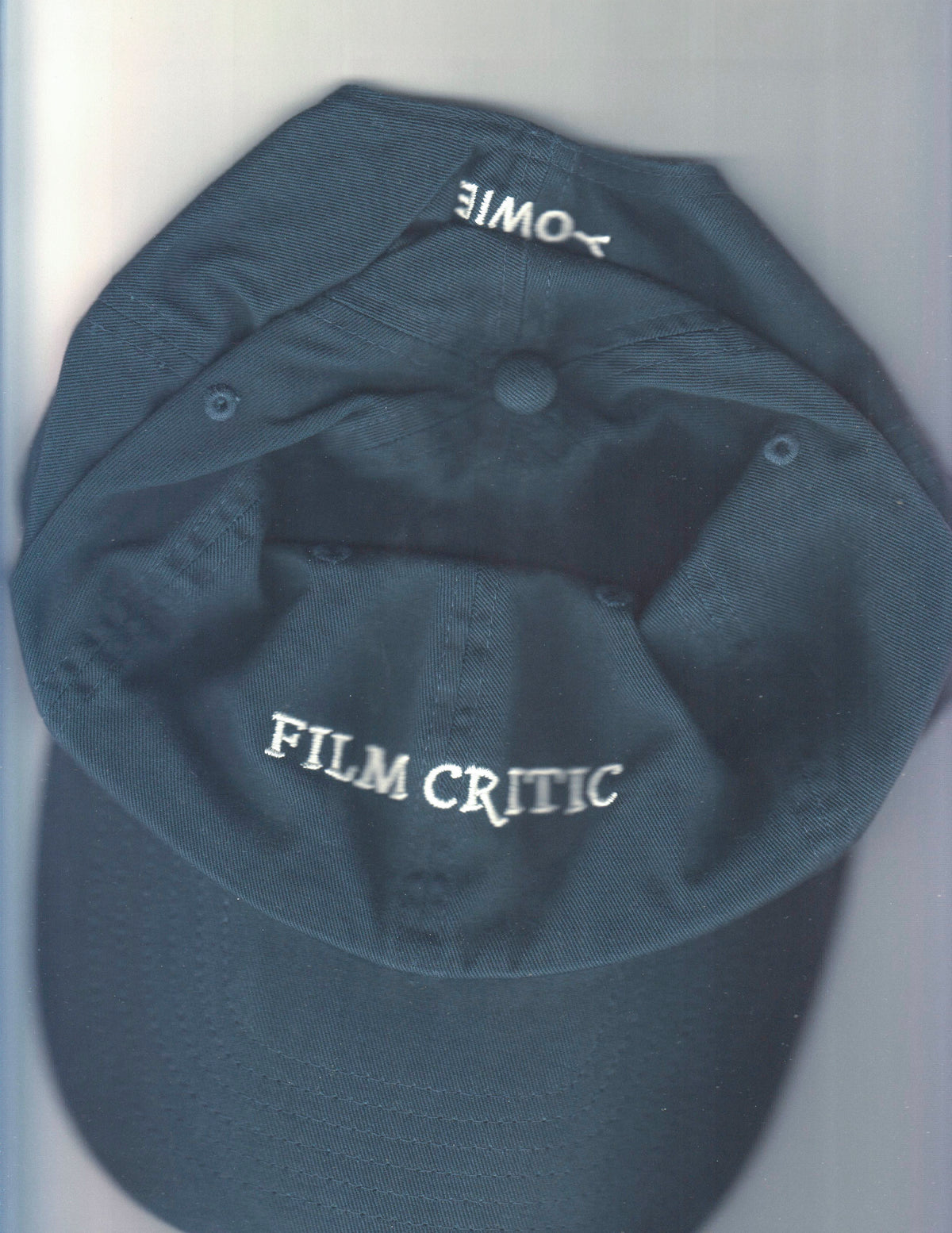 YOWIE Navy Film Critic Dad Cap