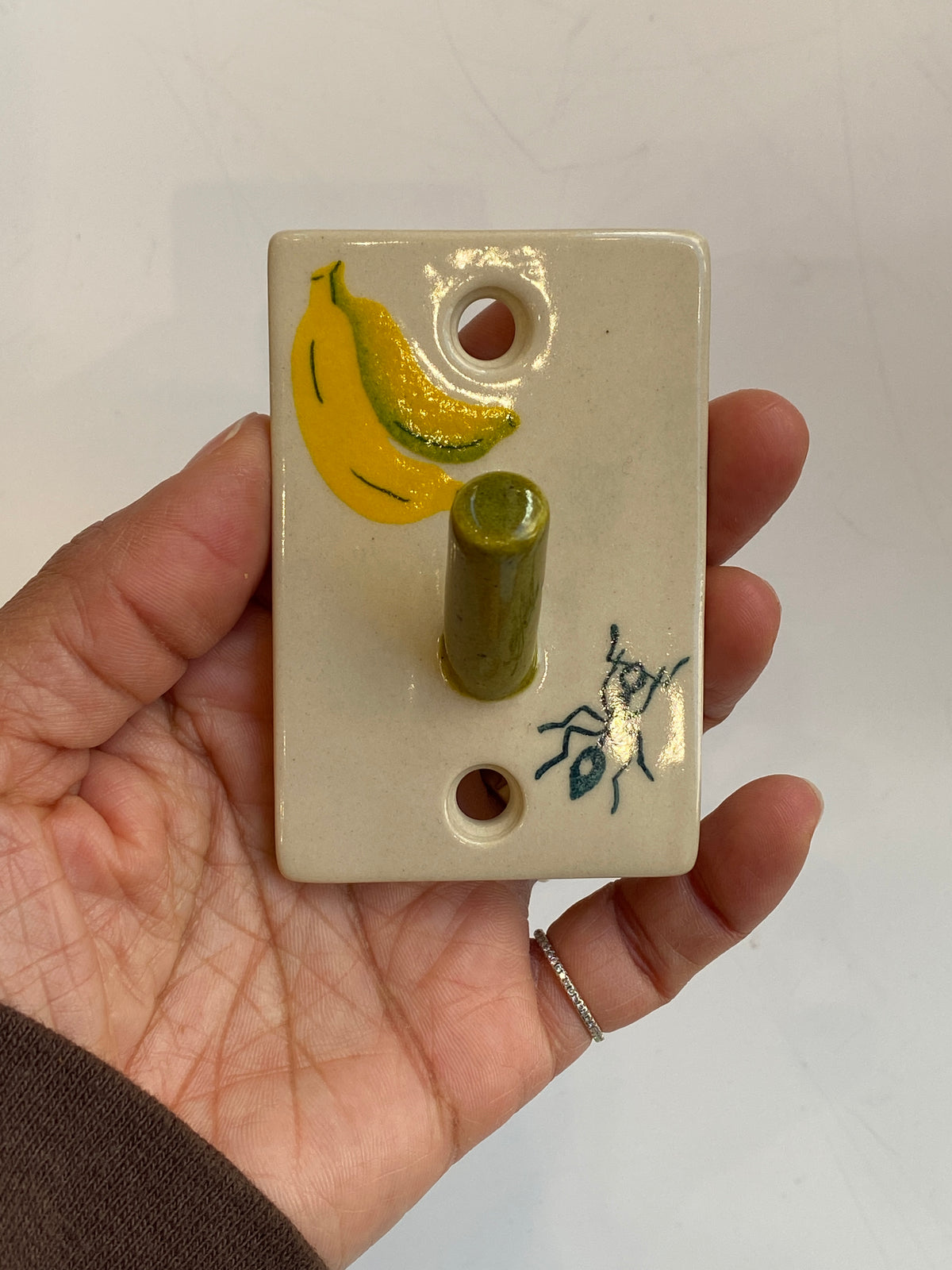 Dog Pasta Banana Key Hook