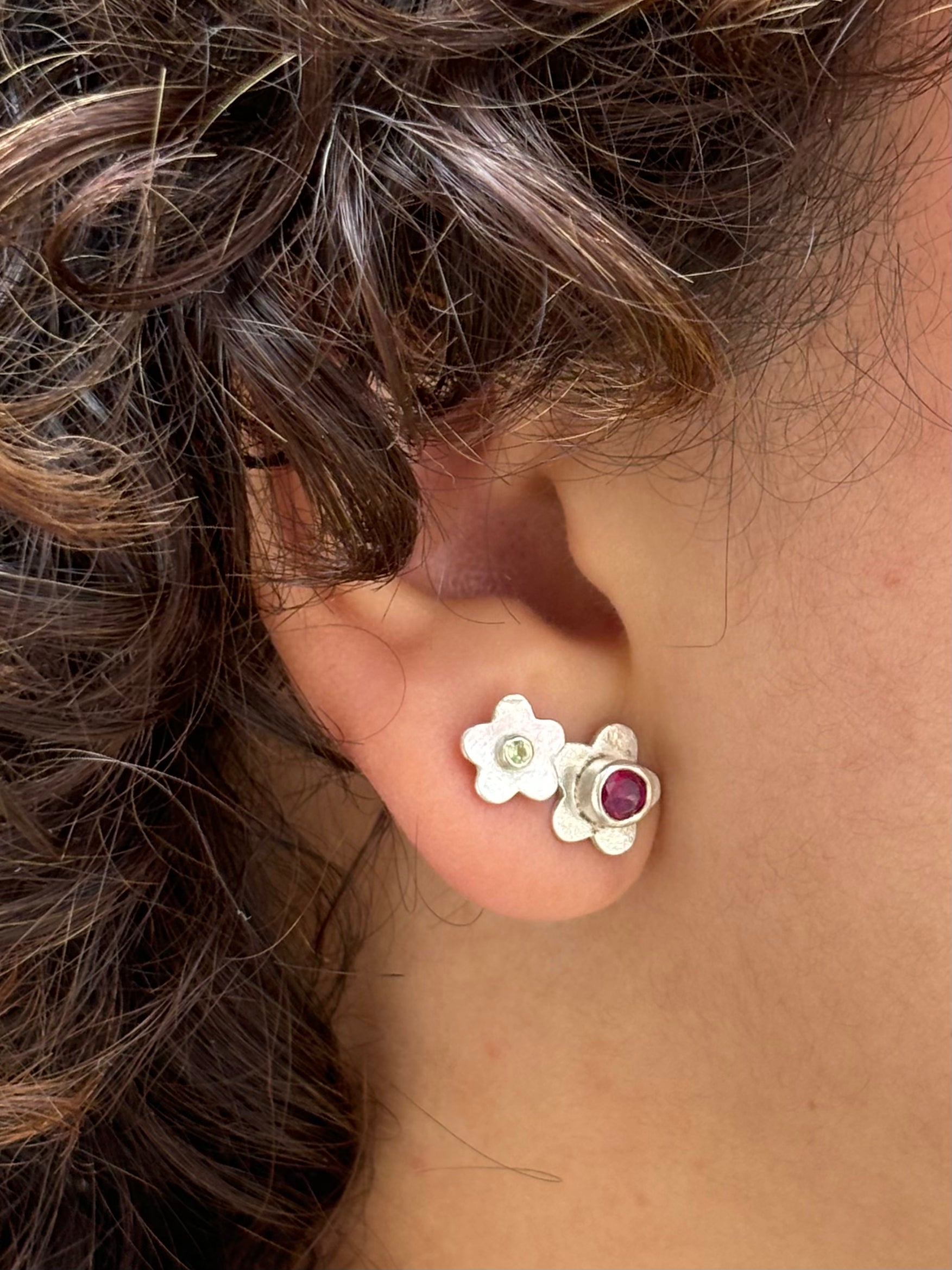 Medium Flower Studs