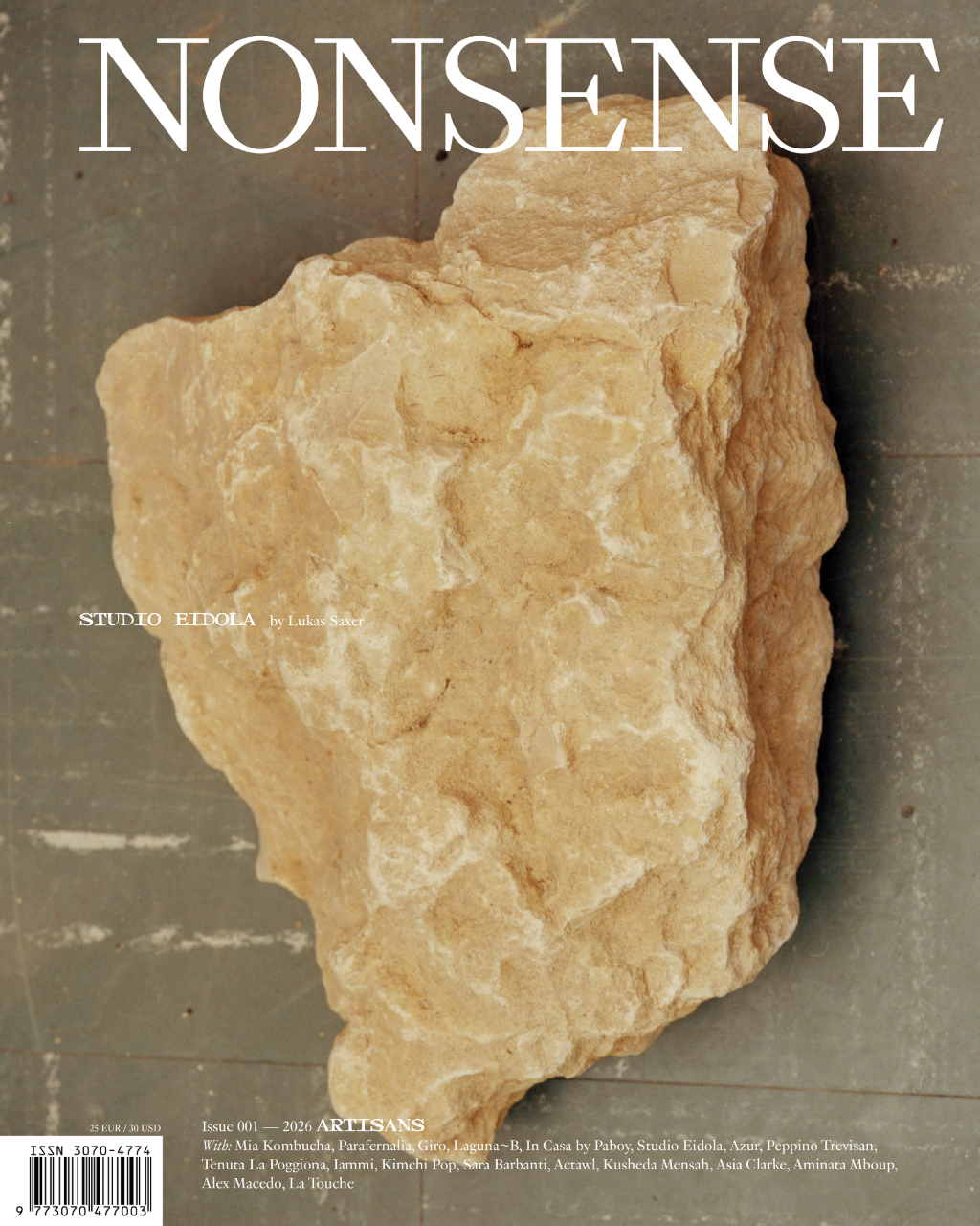 NONSENSE Magazine Issue 01 - 2026 ARTISANS