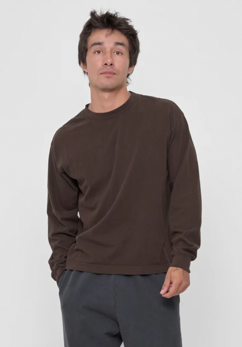 Boxier Trash Tee in Wet Soil