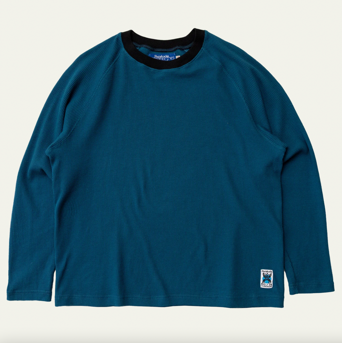 Long Sleeve Lo-Fi Tee: Ocean